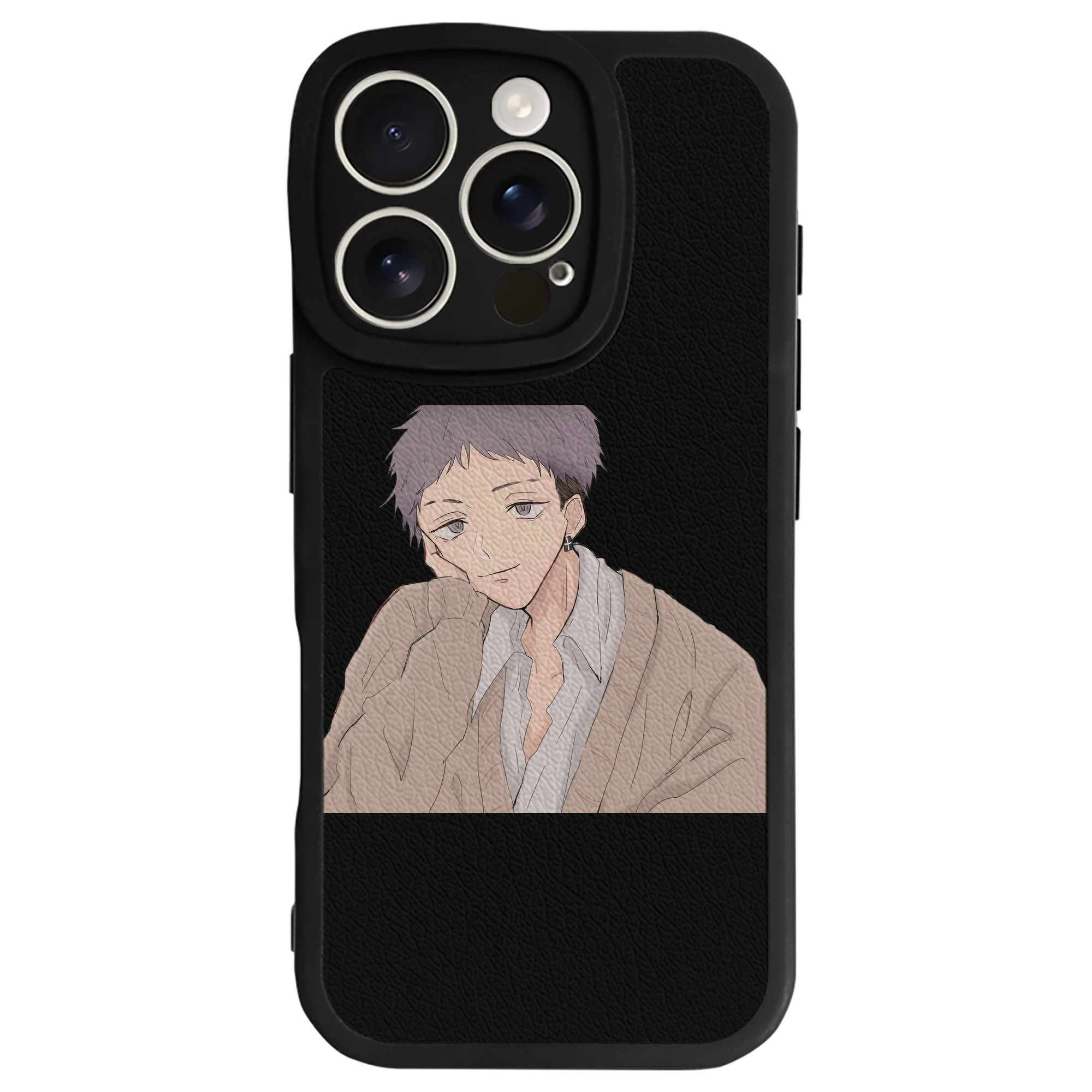 （画像用） 東京リベンジャーズ Tokyo Revengers 【iPhone 16シリーズ対応】シリコンスマホケース（レザー調） 材質：シリコン